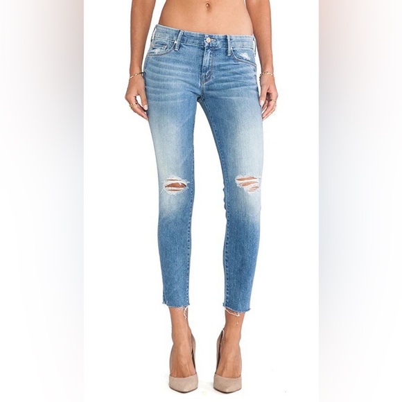 MOTHER The Looker Ankle Fray Jean in Wild Thing size 25 - Picture 1 of 15